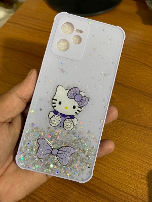 Picture of New Ladies Cover For Realme C35 With Stone Love Back Part Realme C35 Backpart