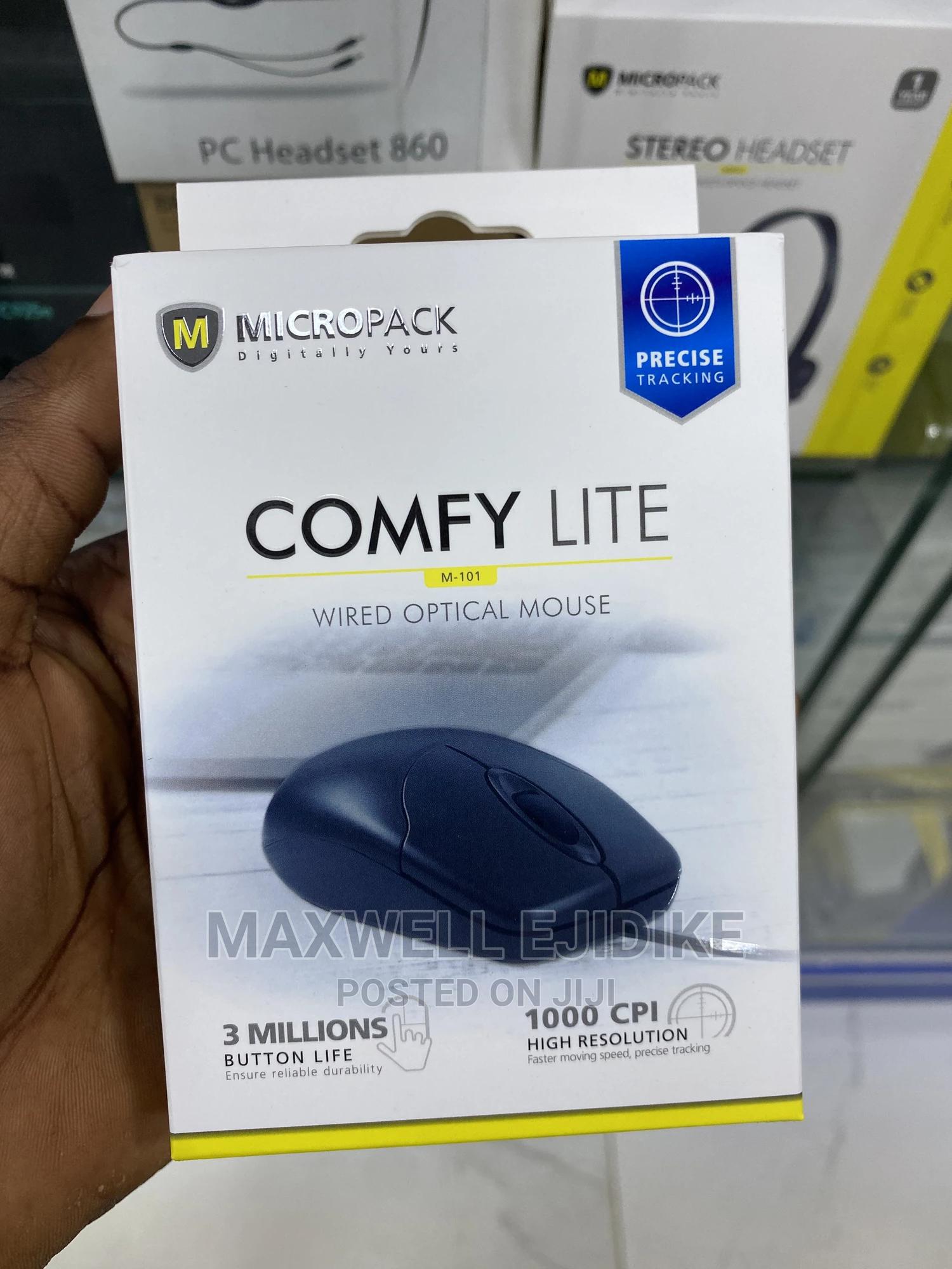 Picture of Original Micropack M101 Black Optical USB Mouse