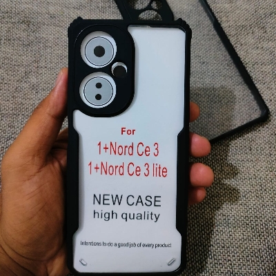 Picture of Oneplus Nord Ce 3 Lite 5G / Oneplus Nord Ce 3 5G Back Cover ShockProof Airbinger Longlasting Clear Transparent Hard Case