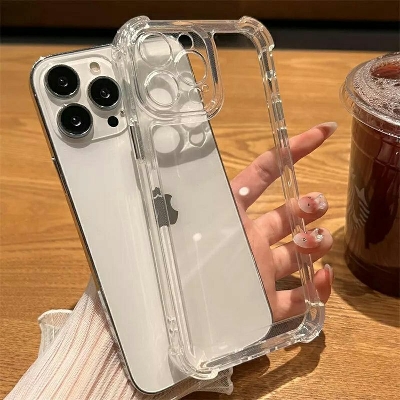 Picture of For Iphone 11 pro max anti shock camera protection transparent bumper back cover