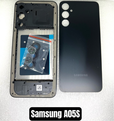 Picture of Replacement Complete Housing Full Body Compatible with Samsung Galaxy A05s A057f Back Panel / Back Shell and LCD Middle Frame with Volume Buttons