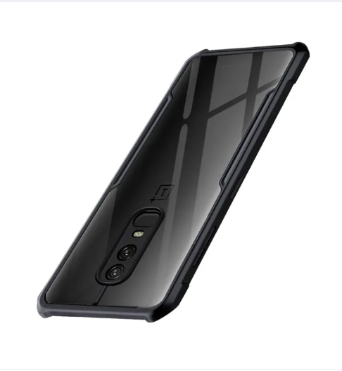 Picture of For OnePlus 6 Xundd Shockproof TPU Bumper Clear Acrylic Mobile Phone Case For oneplus 6 Back Cover