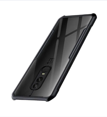 Picture of For OnePlus 6 Xundd Shockproof TPU Bumper Clear Acrylic Mobile Phone Case For oneplus 6 Back Cover