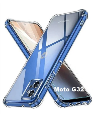 Picture of for Motorola Moto G32 Crystal Soft TPU Transparent Shockproof Phone Cover