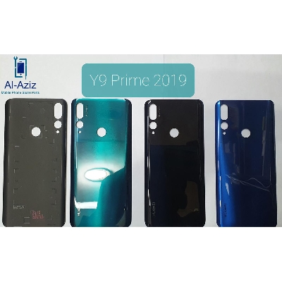 Picture of Original Huawei y9 prime 2019 আসল ব্যাক গ্লাস মেরামত প্রতিস্থাপন রিয়ার ব্যাটারি ডোর হাউজিং কভার