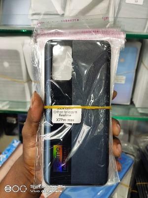 Picture of For Realme X7 Pro Max 5G  Battery Cover Glass Rear Housing Door Replacement Newo