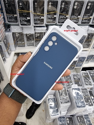 Picture of For samsung galaxy A34 5G Premium Silicone Matte Soft Phone Case - Black - Phone Back Cover