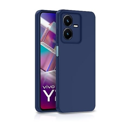 Picture of VIVO Y22 / VIVO Y22s - Camera Lens Protection Very Soft Glossy Premium Silicone Back Case Cover