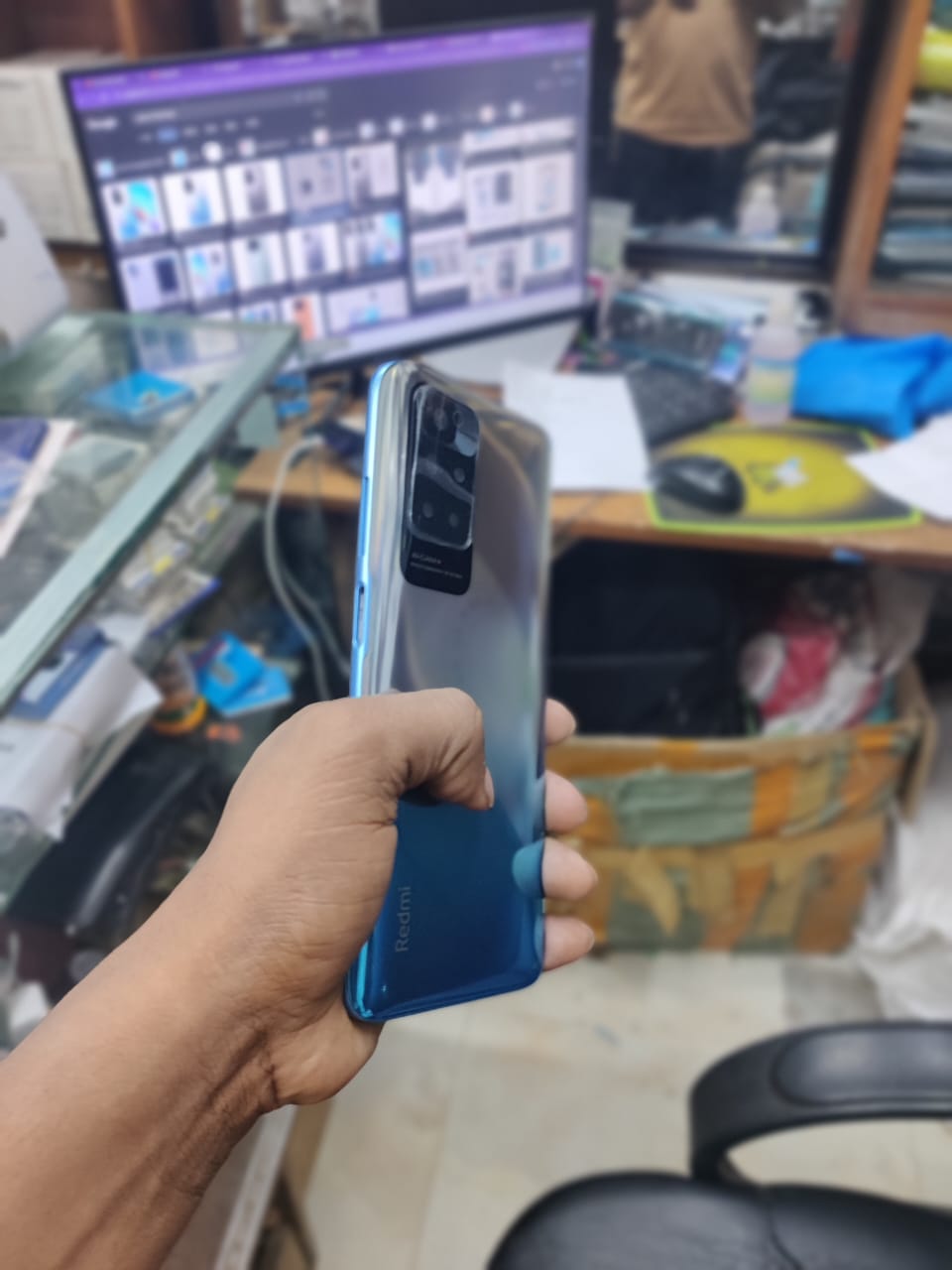 Picture of Original Full Body Housing Back Door for Redmi 10/Redmi 10 Prime