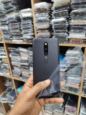 Picture of for Oneplus 8 Back Cover Glass Replacement with Camera Glass Lens Housing Assembly Parts for 1+ 8