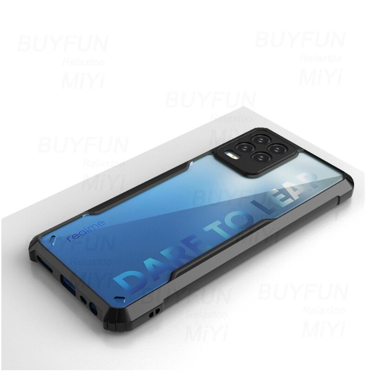 Picture of For Oppo Realme 8 Pro Clear Case For Realme8 Pro Realme 8Pro Realme8Pro Bumper Casing