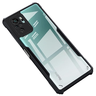 Picture of For Xiaomi Redmi Note 10S / Xiaomi Redmi Note 10 4G Edge-Reinforced Shockproof Cushion Back Clear Hybrid Transparent Hard Cover Casing - মোবাইল ফোন - Phone - Phone