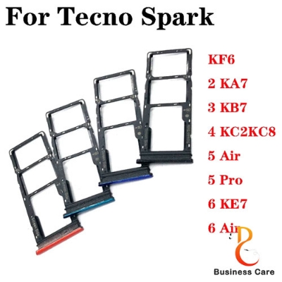 Picture of Tecno spark 6 air এর জন্য সিম কার্ড হোল্ডার ট্রে-নীল, কালো, সবুজ, কমলা, সাদা