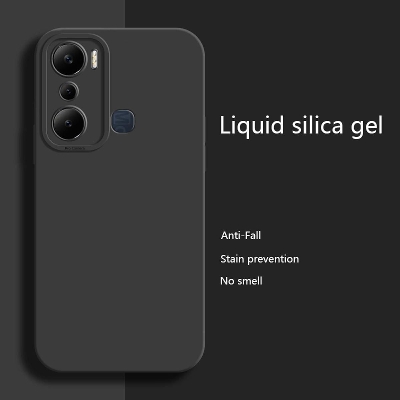 Picture of For Infinix Hot 20i Casing The New Liquid Silicone Angel Eyes Phone Case Full Anti-fall Shockproof Back Cover