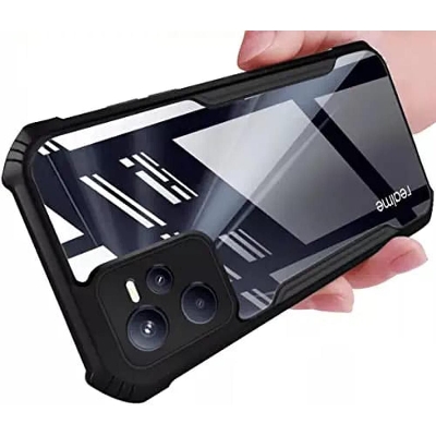 Picture of For Realme C35 / Realme Narzo 50A Prime Xunddu Bumper Case Reinforced Corner with Shock-Proof Transparent Full Air Protection Back Cover