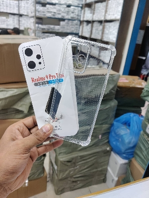 Picture of For Realme 9 4G / Realme 9 Pro Plus Premium Silicone Case Crystal Clear Soft TPU Ultra-Thin Transparent Flexible Protective Mobile Phone Back Cover