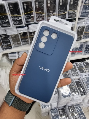 Picture of Silicone Case For Vivo V27 / V27 Pro Silky And Soft - Touch Finish With Camera Production Soft SILICONE COVER