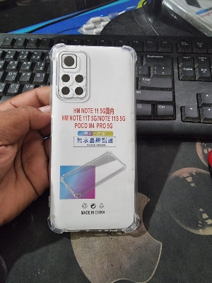 Picture of For xiaomi redmi note 11 5g / redmi note 11t 5g /poco m4 pro 5g clear transparent back cover