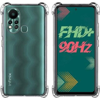 Picture of Infinix Hot 11s Clear Cover Soft Thin Anti-Scratches Crystal Case(Transparent)