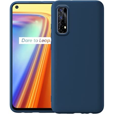 Picture of For Realme 7 / Narzo 20 Pro / Narzo 30 - Luxury Soft Flexible Premium Shockproof Camera Bumper Protective Stylish Silicon Back Cover