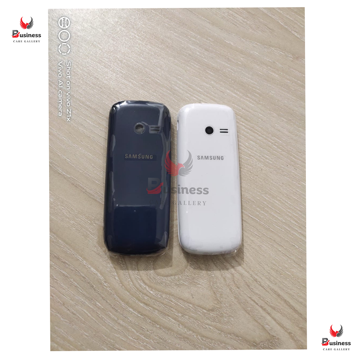 Picture of original Samsung Metro B313 Full Body Casing ( Deep blue ) +white Samsung B313e Casing