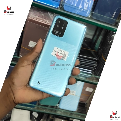 Picture of Original For Realme Narzo 50i Phone Battery Back Cover Backshell Glass Battery Rear Case Phone Battery Back Cover Backshell Glass Battery Rear Case - Phone Back Cover - মোবাইল ফোন - Phone