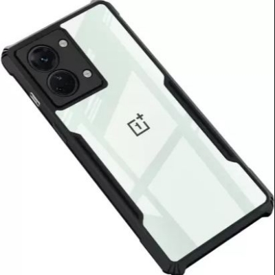 Picture of For Oneplus Nord 2T 5G (Transparent, Black) - Camera - Phone Back Cover