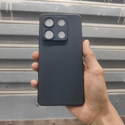 Picture of For Infinix Note 30 Pro Silicone Designed Soft Gel Rubber Shockproof Back Case Phone Back Cover