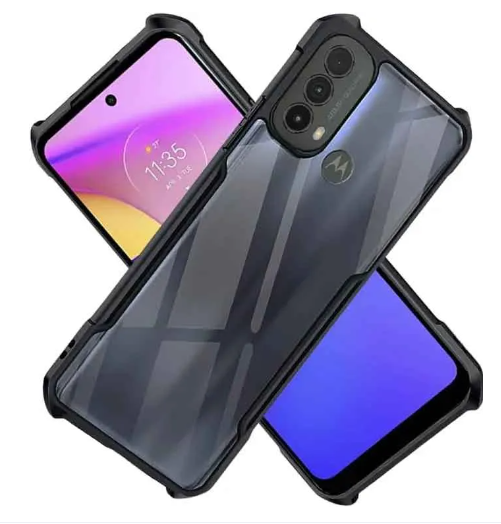 Picture of For Motorola Moto E30 / Motorola Moto E40 / Motorola Moto E20 Xunddu Shockproof TPU Bumper Clear Acrylic Mobile Phone Case Back Cover