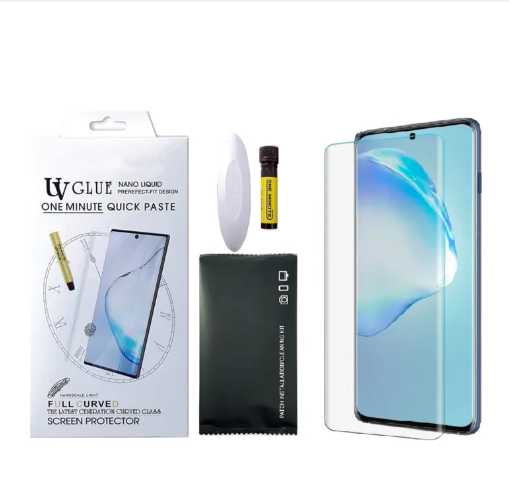 Picture of Samsung Galaxy S10 UV Light Liquid Tempered Glass Screen Protector