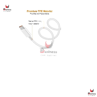 Picture of 10W to 65W Type-C USB Cable for Xiaomi Mi 10, Mi 10T Pro, Mi 10T, Redmi Note 9 Pro Max, K20, Note 9 Pro, Note 9 Pro Max, Note 8 Pro, Note 8 Pro, Note 9 USB Cable Original Like Charger Cable | Quick, Dash, Warp, Dart, Flash, Turbo, Super Vooc Fast Charging
