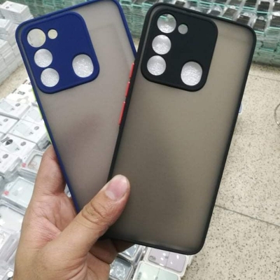 Picture of For Tecno Spark go 2022, Spark 8C Matte Back Cover With Super Grip & Tpu Rubber Protection Kg 5 - Phone Back Cover