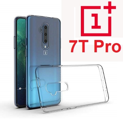 Picture of For OnePlus 7T Pro / 1+7T Pro Transparent Soft TPU Anti-scratch and Non-slip Protective Back Cover Case