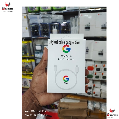 Picture of Original Google 30W USB-C Charger and Cable Fast Charging Pixel Phone Charger Compatible with Google Products and Other USB-C devices