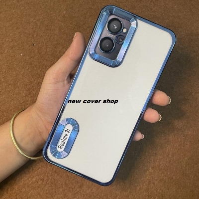 Picture of For Realme 9i Logo View with Camera Lens Protector Soft Slim CD Back Cover For Realme 9i Phone Case