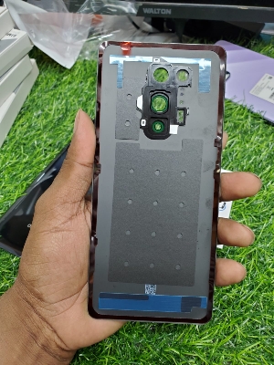 Picture of Original For nePlus 8 Pro Battery Cover Door Back Housing Rear Case For nePlus 8 Pro Battery Door Replacement Parts+Camera Lens