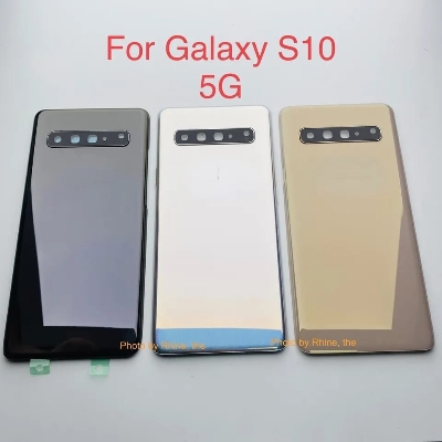 Picture of Back Panel Cover+battery Back Cover+Camera frame for Samsung Galaxy S10 5G