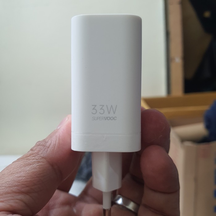 Picture of OPPO Adaptor Charger 33W SuperVOOC Original A96 A76 Reno7 K10 f19 f19 pro f21 pro f21s pro