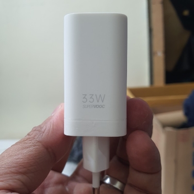 Picture of OPPO Adaptor Charger 33W SuperVOOC Original A96 A76 Reno7 K10 f19 f19 pro f21 pro f21s pro