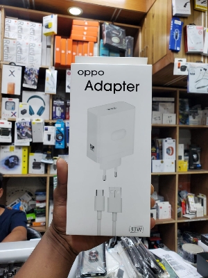 Picture of OPPO Adaptor Charger 33W SuperVOOC Original A96 A76 Reno7 K10 f19 f19 pro f21 pro f21s pro