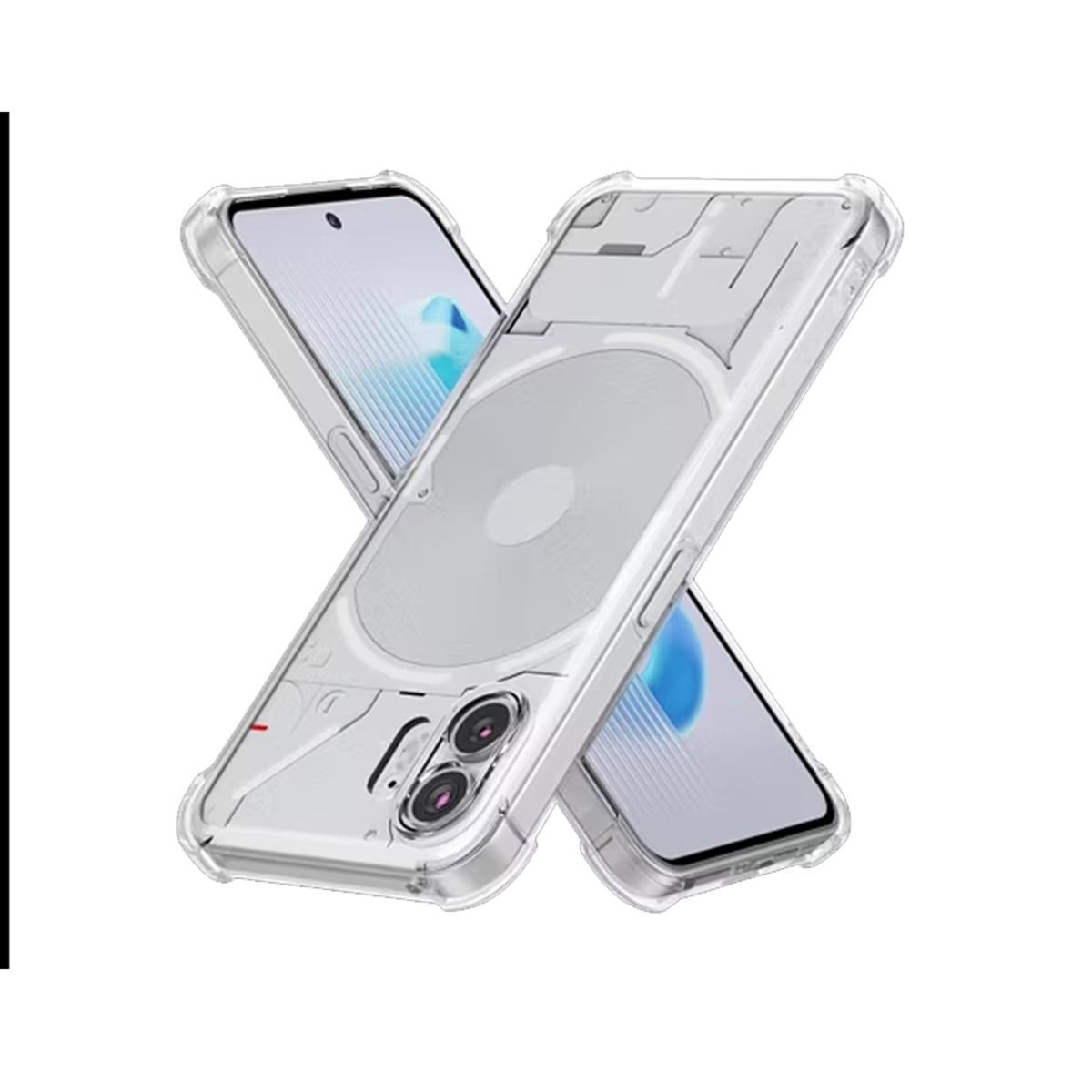 Picture of For Nothing Phone 2 Back Case Soft Tpu Water Jell Transparent Mobile Phone Back Cover Nothing Phone2 Back Cover