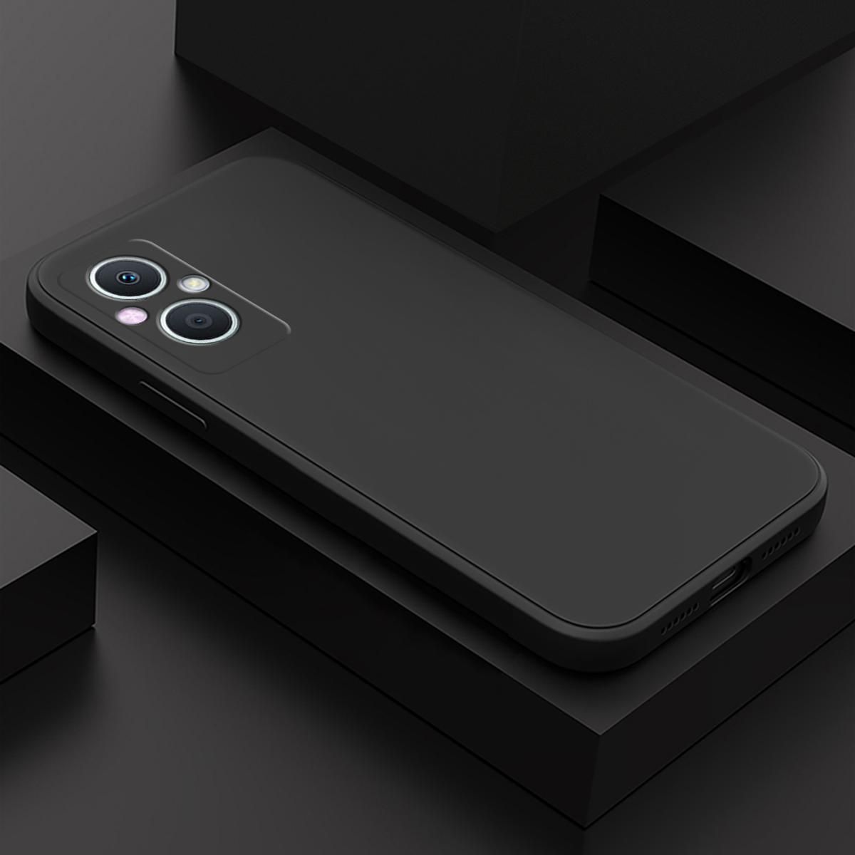 Picture of Oppo F21 Pro 5G Luxury High-Protection Smooth Soft Silicone Back Cover Case - Camera - Phone Back Cover