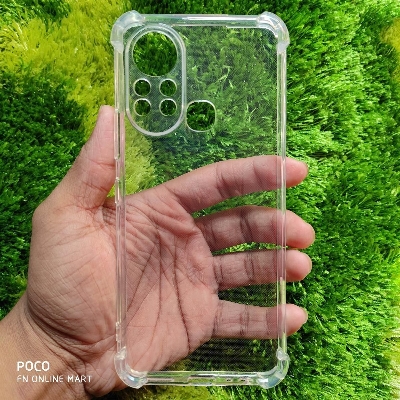 Picture of Infinix Hot 11s Clear Cover Soft Thin Anti-Scratches Crystal Case