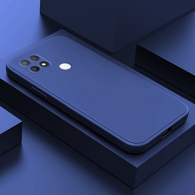 Picture of For Oppo A15 / A15s Liquid Silicone Cover Premium Soft Back Cove - মোবাইল ফোন - Phone