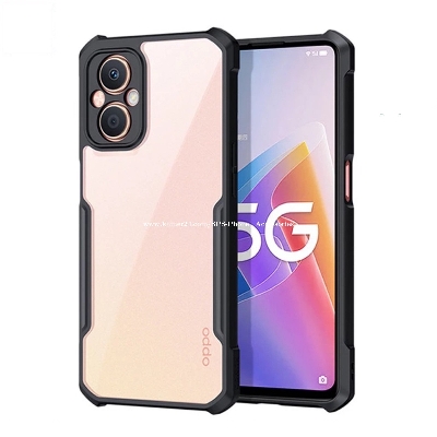 Picture of For oppo F21 pro 5g Xundd Back Cover Series Flat Leather Shockproof Bumper Back Case - Camera