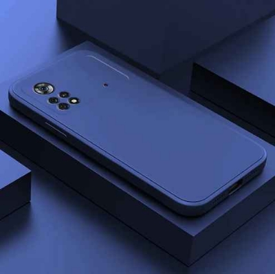 Picture of Xiaomi Poco X4 Pro 5G Soft Square Liquid Silicone Phone Casing Full Cover Camera Shockproof Protection Rubber Case