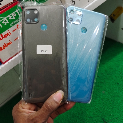 Picture of Realme C25Y - ( Plastic ) Back Shell plus frame / Back Panel / Battery Cover / Back Door / Back Replacement Part