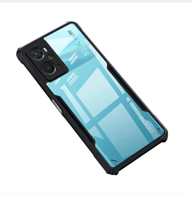 Picture of For OPPO A76 4G / OPPO A36 4G / OPPO A96 4G Shockproof TPU Bumper Clear Acrylic Mobile Phone Case For Oppo A76 Back Cover