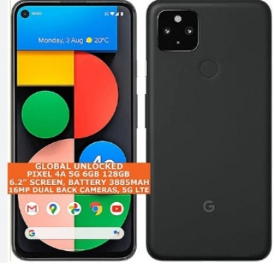 Picture of For Google Pixel 4a 5g Camera Protection Premium Silicone Case Soft Ultra-Thin Flexible Protective Mobile Phone Back Cover Pixel 4a 5g