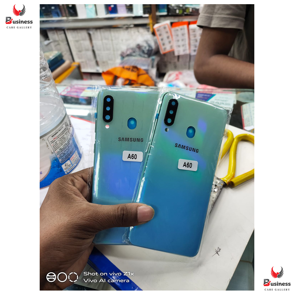 Picture of Original For For Samsung Galaxy A60 Phone Battery Back Cover Backshell  Battery Rear Case Phone Battery Back Cover B Phone Battery Back Cover Backshell  Battery Rear Case Phone Battery Back Cover Backshell  Battery Rear Case - Phone Back Cover - মোবাইল ফো